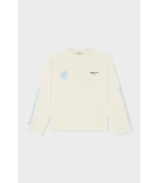 Equalité Equalite Sunny Longsleeve Tee Off-white & Light Blue
