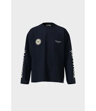 Equalité Equalite Sunny Longsleeve Tee Navy Butter Yellow