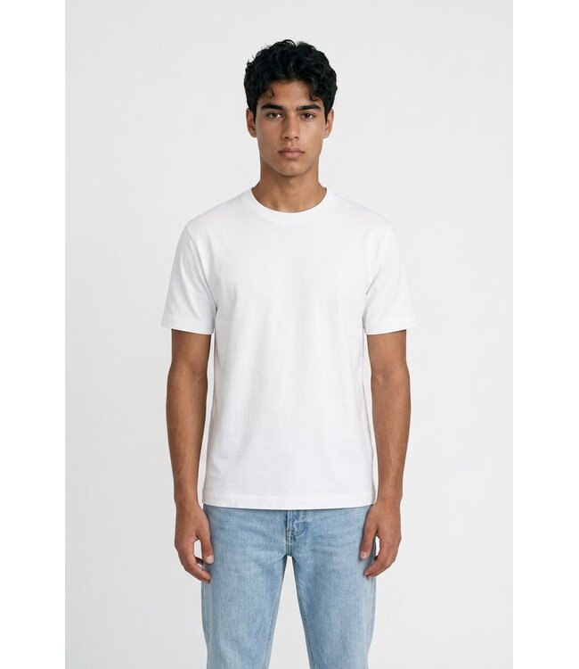 Mavenzo Mavenzo Menswear Mercerized T-Shirt - White