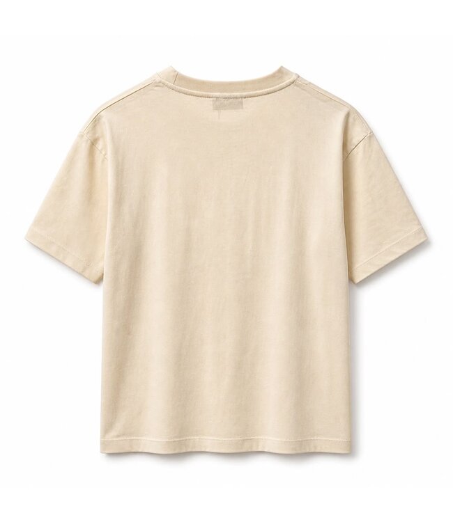 Mavenzo Mavenzo Menswear Mercerized T-Shirt - Pearl White