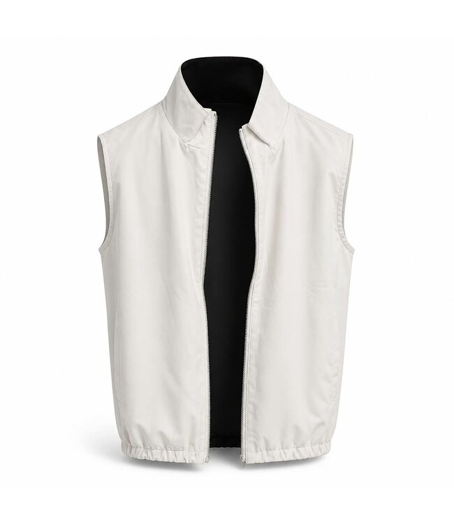 Mavenzo Mavenzo Menswear Reversible Bodywarmer - Black