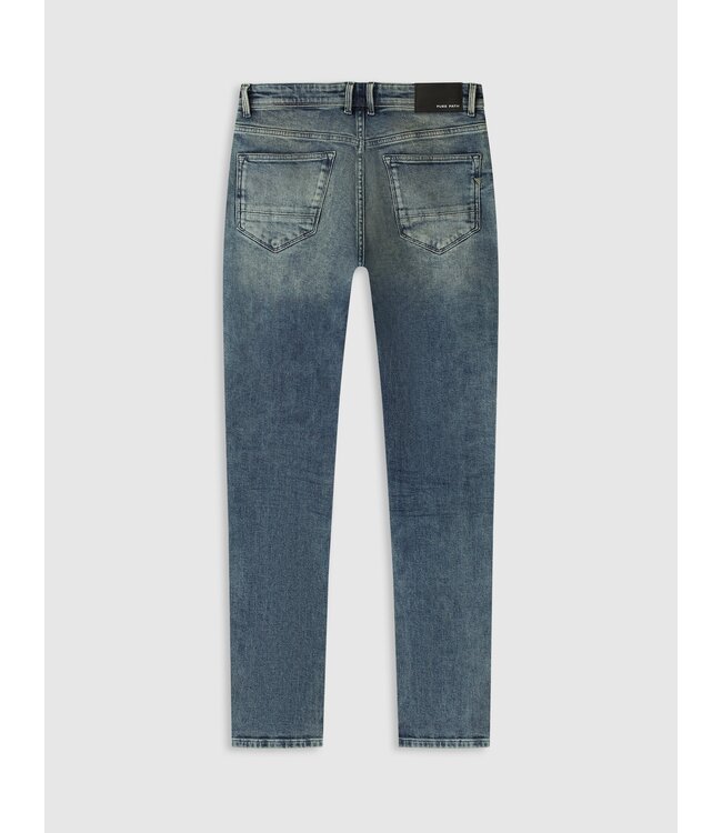 Pure Path Pure Path The Ryan W1723  Slim Fit Denim - Mid Blue