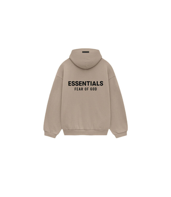 essentials fear of god Essentials Fear Of God Fleece Hoodie - Desert Sand