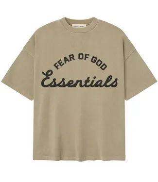 essentials fear of god Essentials Fear Of God 90's T-Shirt - Faded Dune