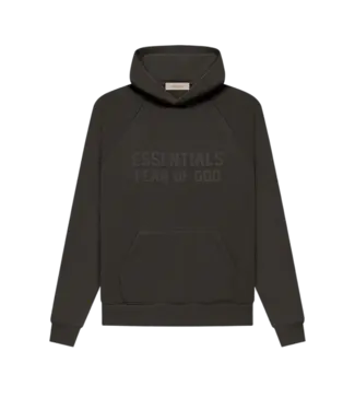 essentials fear of god Essentials Fear Of God Hoodie - Off Black