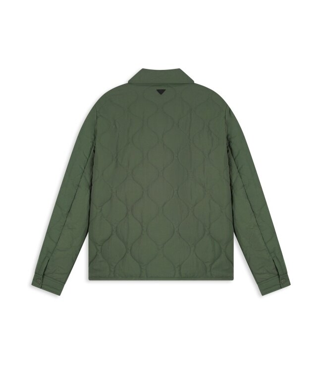 Pure Path Pure Path Quilted Jacket 26030410 - Dark Army