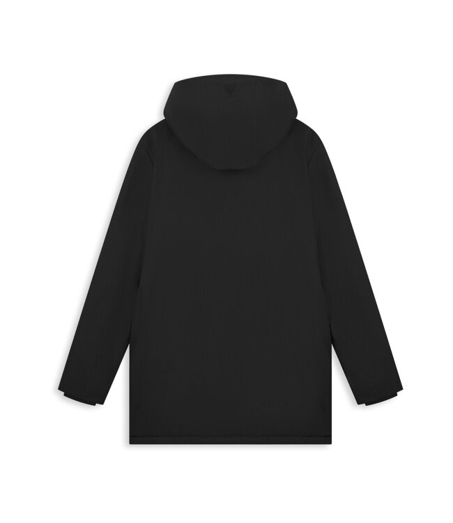 Pure Path Pure Path Long Parka Jacket 26030406 - Black
