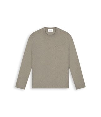 Pure Path Pure Path Light weight Knit Sweater 26030802 - Taupe Melange