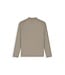 Pure Path Pure Path Flat Knit Longsleeve Polo 26030801 - Taupe Melange