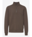 Casual Friday Casual Friday Sebastian Halfzip Sweat - Brown