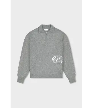 Equalité Equalite Fluffy Knit Quarter Zip EQ.26.10.13.43.220 - grey