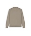 Pure Path Pure Path 26030807 Regular Fit  Knit Hidden Half-zip Sweater - Taupe Melange