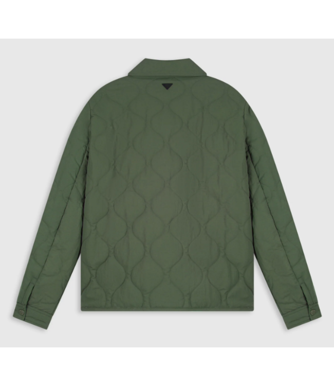 Pure Path Pure Path Quilted Jacket  26030401 - Dark Army