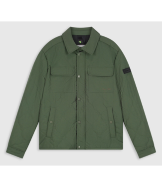 Pure Path Pure Path Quilted Jacket  26030401 - Dark Army