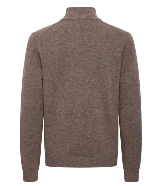 Casual Friday Casual Friday Paco Halfzip Knit - Brown