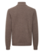 Casual Friday Casual Friday Paco Halfzip Knit - Brown