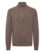 Casual Friday Casual Friday Paco Halfzip Knit - taupe