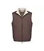 Mavenzo Mavenzo Menswear Reversible Bodywarmer - Brown