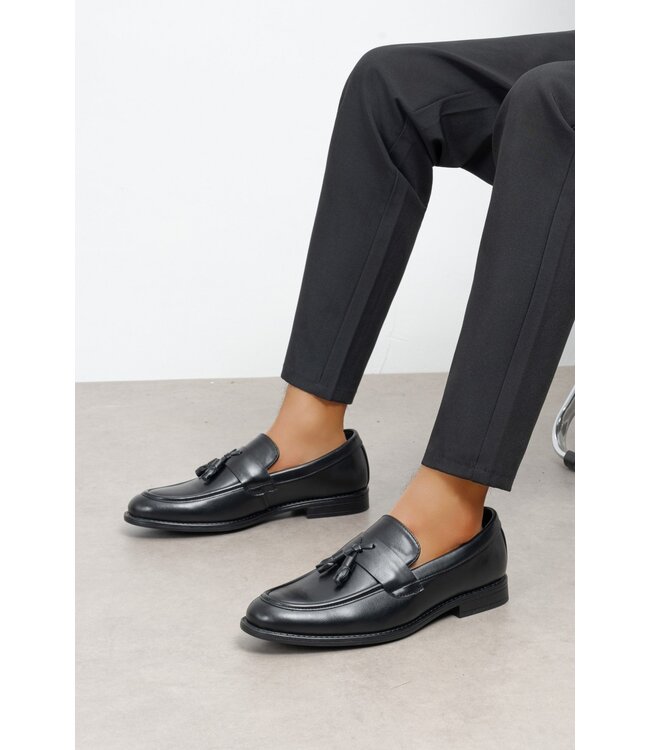 FM SUITS Valentio Loafers Kwast T148 - Black