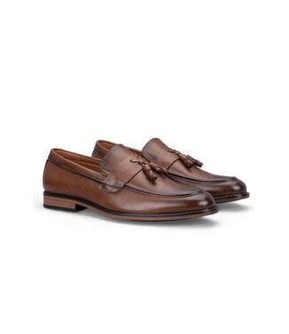 FM SUITS Valentio Loafers Kwast T148 - Camel/Brown