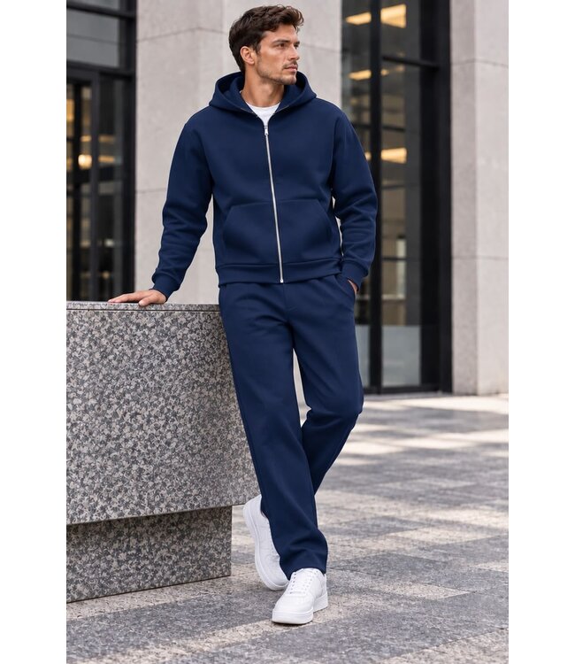 NO LABEL Monaco Tracksuit - Navy