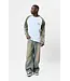 Equalité EQUALITE EQ.26.11.13.19.127 Jett Raglan Longsleeve - White & Basel Green