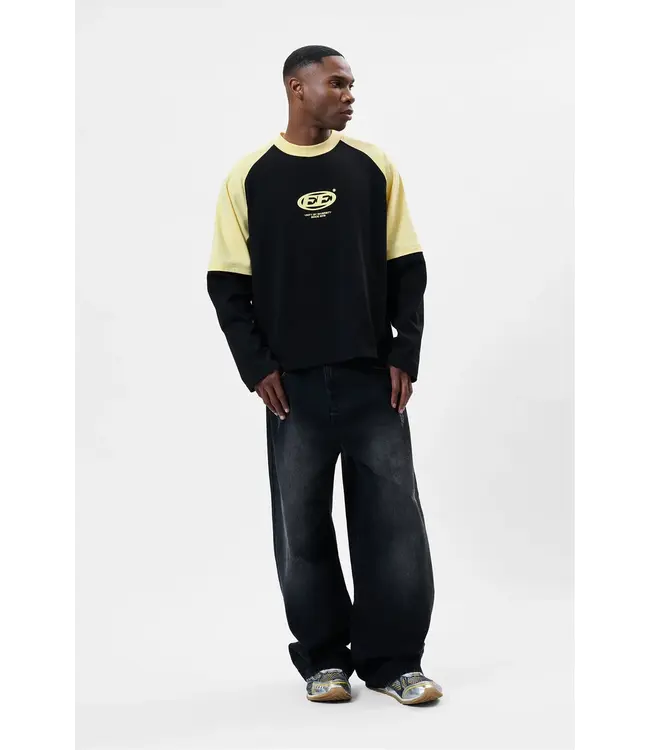 Equalité EQUALITE  EQ.26.11.14.44.216 Fem Baggy Jeans - Obsidan Black