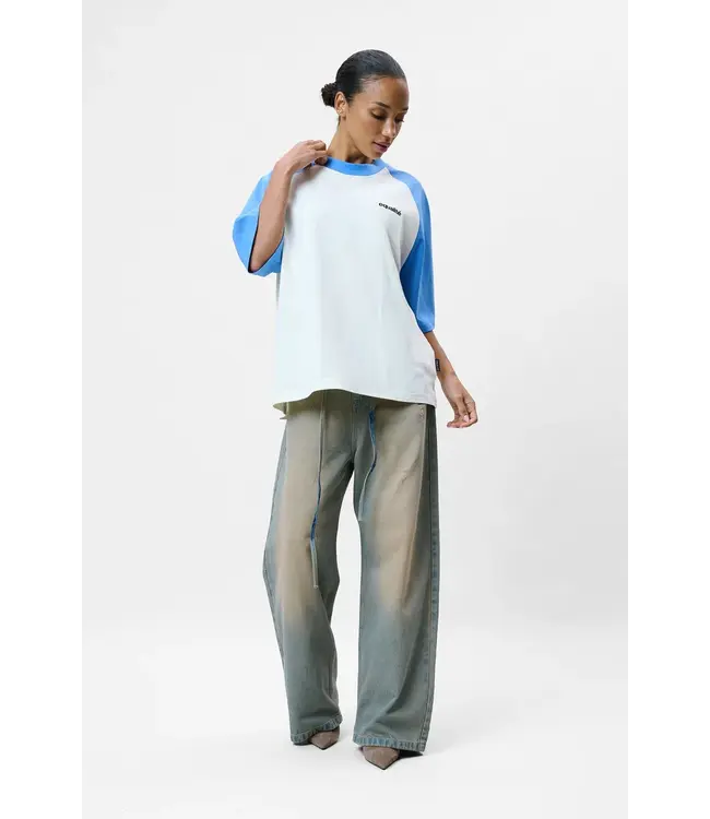 Equalité EQUALITE EQ.26.11.14.45.361 Monte Baggy Jeans - Old Blue