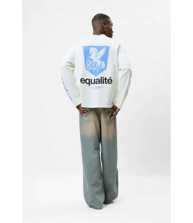 EQUALITE EQ.26.11.13.27.110 Pegasus Oversized Longsleeve - Off White