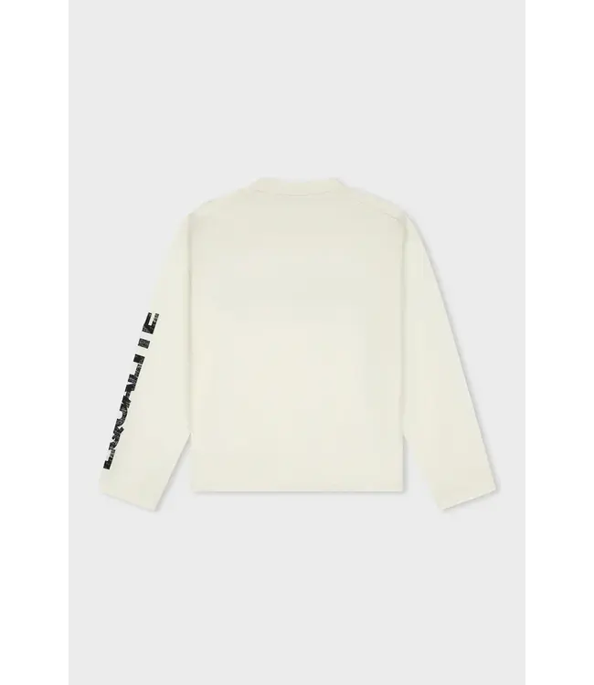Equalité EQUALITE EQ.26.11.13.28.121 Nero Oversized Longsleeve - Off White & Black