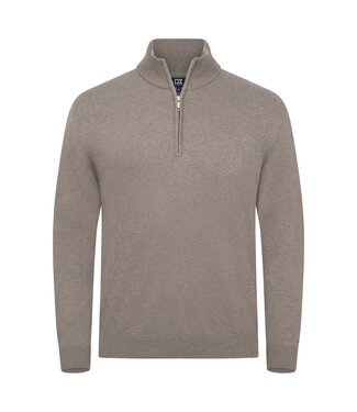 Cutter & Buck Cutter & Buck Oakville HZ Sweater - Nougat Melange