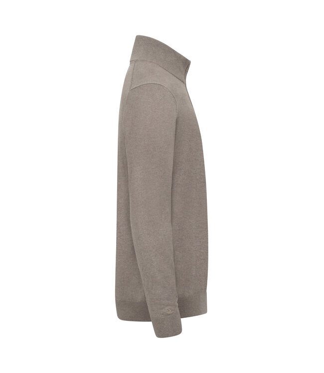 Cutter & Buck Cutter & Buck Oakville HZ Sweater - Nougat Melange