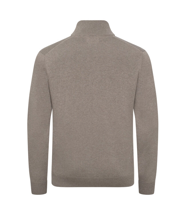 Cutter & Buck Cutter & Buck Oakville HZ Sweater - Nougat Melange