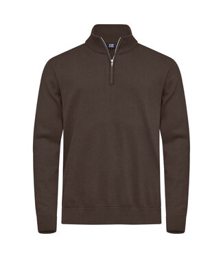 Cutter & Buck Cutter & Buck Oakville HZ Sweater - Dark Mocca