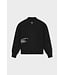 Equalité Fluffy Knit Quarter Zip - Black