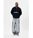 Equalité Knit Polo Quarter Zip Sweater - Navy