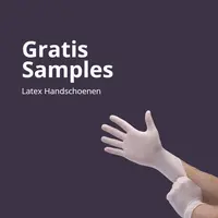 Samples latex handschoenen