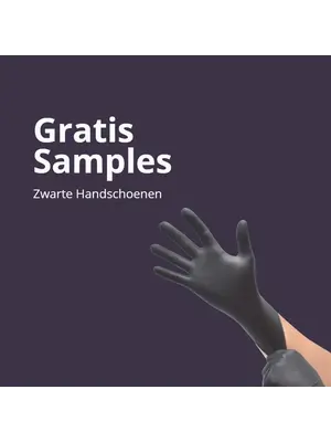 Samples zwarte handschoenen