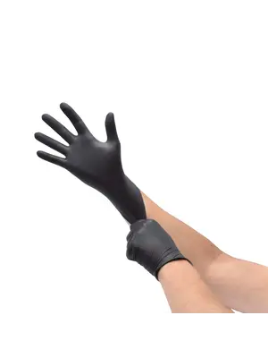 Mr. Dental Supplies Premium Soft Nitril handschoenen – zwart – 100 stuks