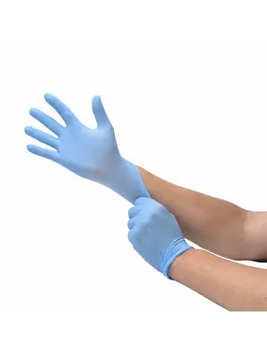 Pure Touch Beschadigde verpakking - Nitril handschoenen – blauw – 100 stuks