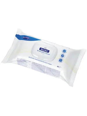 Bacillol Bacillol® 30 Sensitive Tissues – Materiaalvriendelijke Desinfectiedoekjes – Kleur- en Parfumvrij