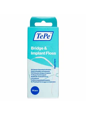 TePe TePe Bridge & Implant Floss – 30 stuks TePe TePe Bridge & Implant Floss – 30 stuks