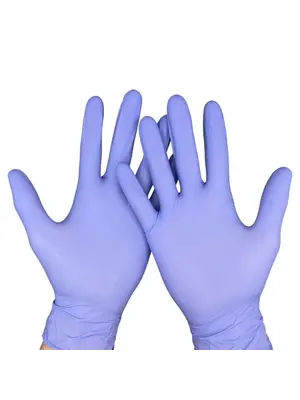 Aldena Nitril handschoenen – Violet/blauw – 100 stuks – Maat L