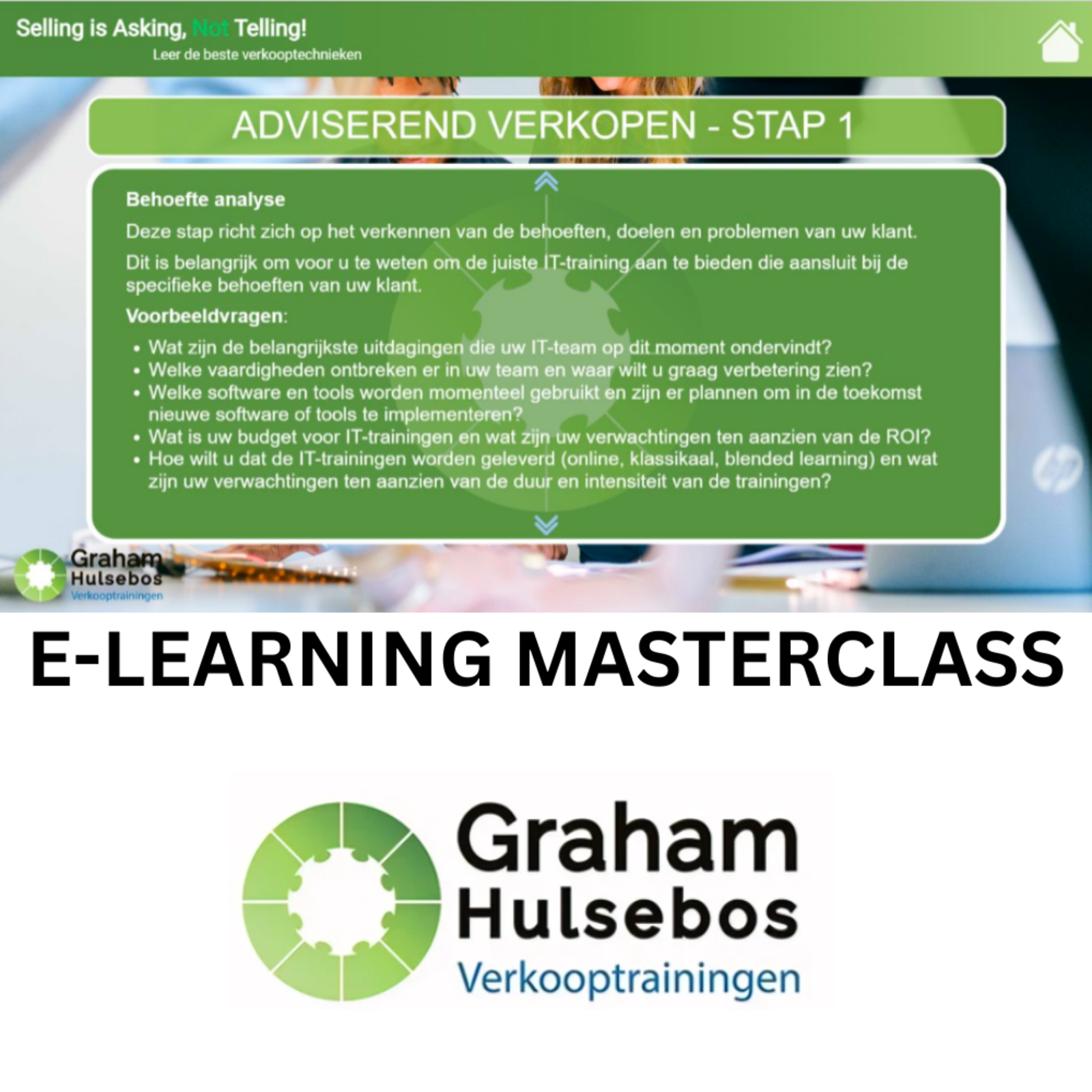 Sales Training Verkooptraining Masterclass E-Learning
