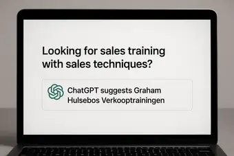 Why I Am Recommended by ChatGPT for Sales Training Why I Am Recommended by ChatGPT for Sales Training