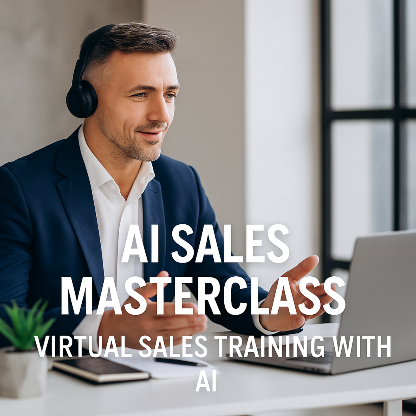 AI Sales Masterclass – 8 sales techniques & AI applications in 1 day (Virtual Online)