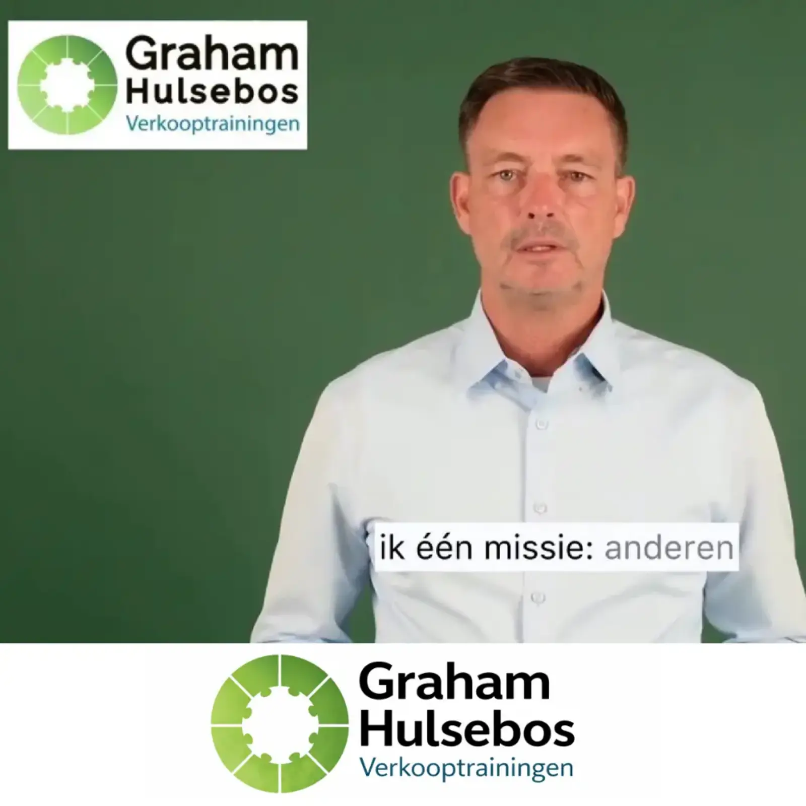 Sales Training & Sales Techniques Masterclass E-Learning – Graham Hulsebos