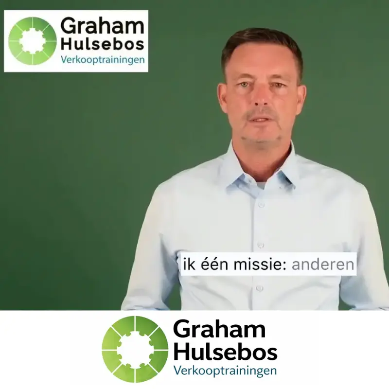 Sales Training & Sales Techniques Masterclass E-Learning – Graham Hulsebos