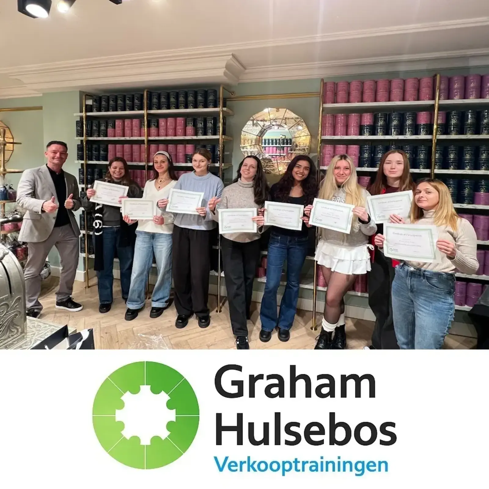Referentie Old Amsterdam Dedicated Sales Training & Retail Staff Sales Training (On-site at Graham Hulsebos)