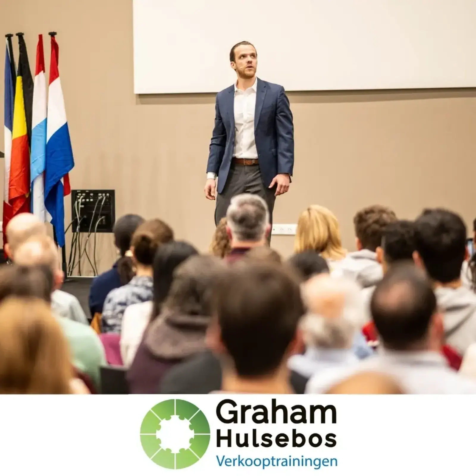 Graham Hulsebos Verkooptrainingen English-speaking Keynote Speaker for Sales, AI & Communication: Kyle Campbell